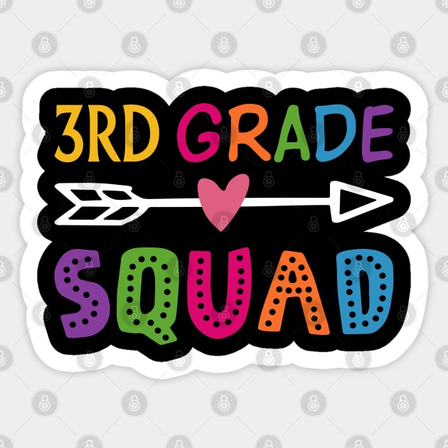 3rd grade squad Sticker by busines_night